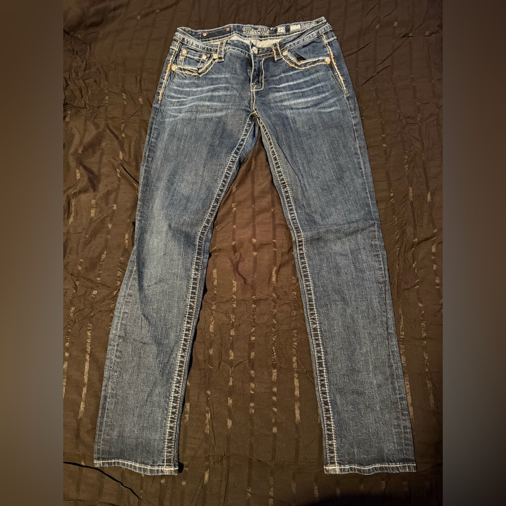 Miss Me Dark Blue Skinny Jeans